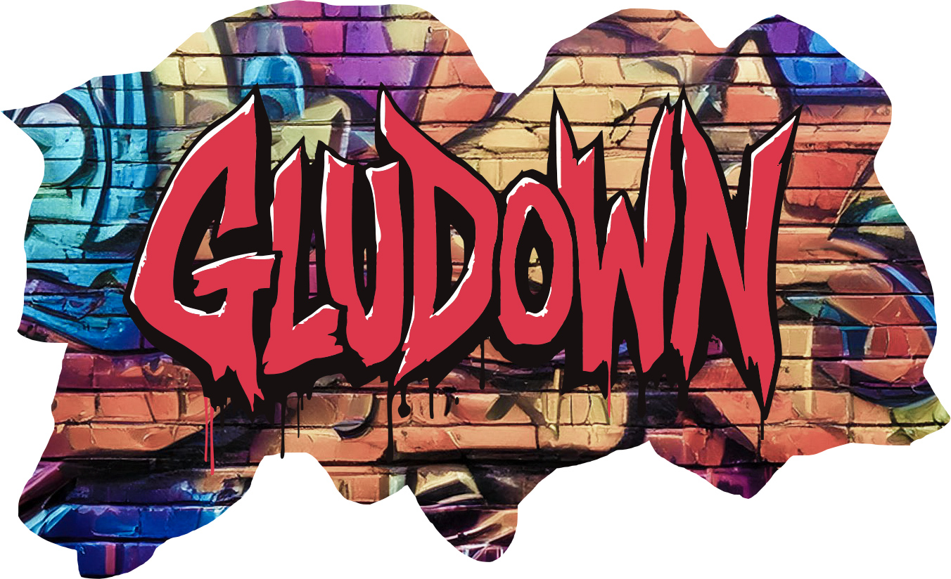 Gludown Logo Illustration